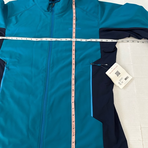 NWT PATAGONIA Adze Hybrid Jacket NEW WITH TAGS Underwater Blue Size XXL - Picture 12 of 16